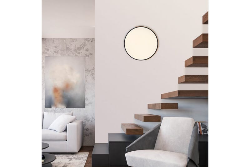 Taklampa Q-Bila - 52x7x51 cm - Belysning & el - Inomhusbelysning & lampor - Sovrumslampa - Taklampa sovrum