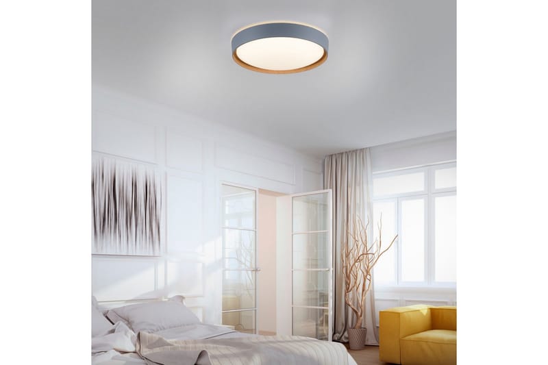 Taklampa Q-Emilia - 50x12x50 cm - Belysning & el - Inomhusbelysning & lampor - Sovrumslampa - Taklampa sovrum
