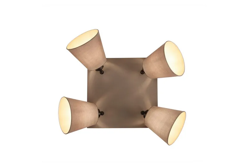 Taklampa Riala - 59x25,5x59 cm - Belysning & el - Inomhusbelysning & lampor - Sovrumslampa - Taklampa sovrum