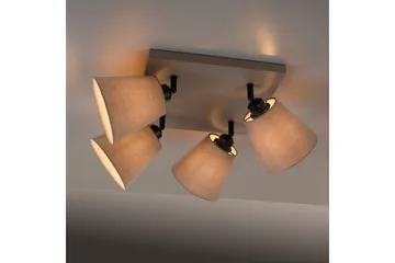 Taklampa Riala - 59x25,5x59 cm - Belysning & el - Inomhusbelysning & lampor - Sovrumslampa - Taklampa sovrum