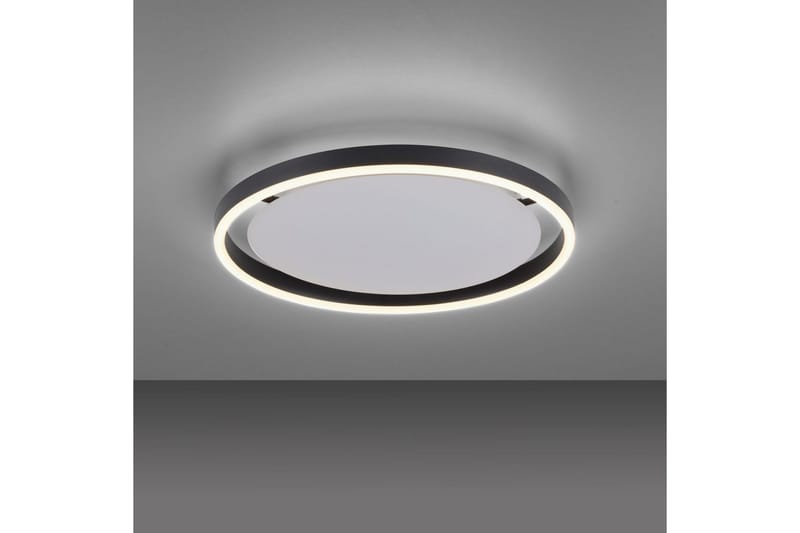 Taklampa Ritus - 39,3x5,3x39,3 cm, Antracit - Belysning & el - Inomhusbelysning & lampor - Sovrumslampa - Taklampa sovrum