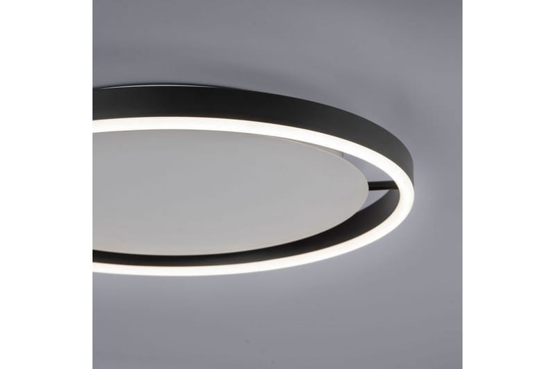 Taklampa Ritus - 39,3x5,3x39,3 cm, Antracit - Belysning & el - Inomhusbelysning & lampor - Sovrumslampa - Taklampa sovrum