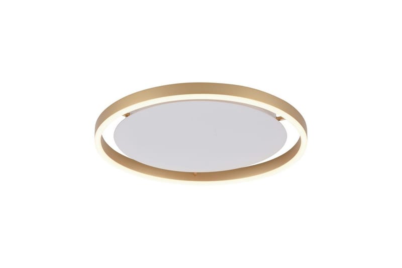 Taklampa Ritus - 39,3x5,3x39,3 cm, Matt mässing - Belysning & el - Inomhusbelysning & lampor - Sovrumslampa - Taklampa sovrum