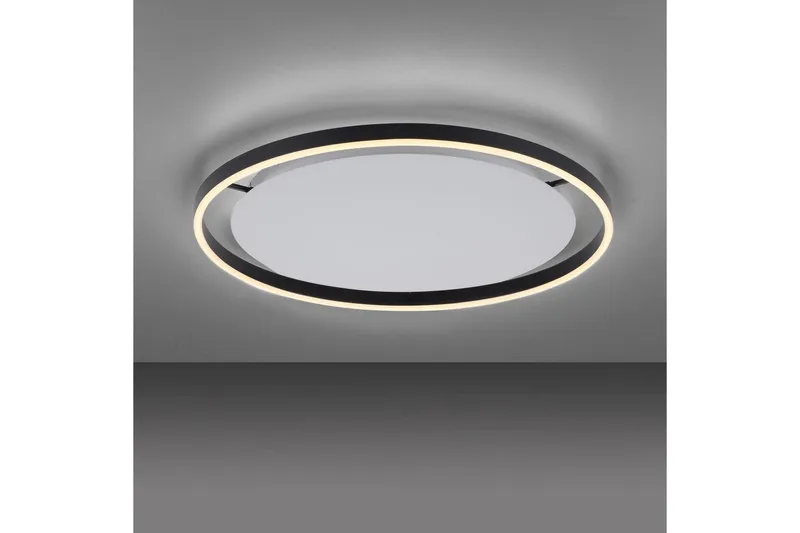 Taklampa Ritus - 58,5x5,3x58,5 cm, Antracit - Belysning & el - Inomhusbelysning & lampor - Sovrumslampa - Taklampa sovrum