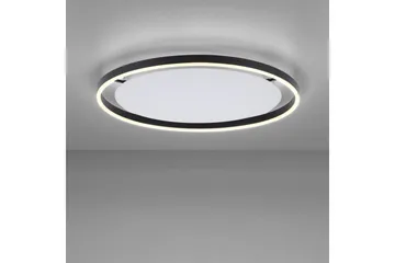 Taklampa Ritus - 58,5x5,3x58,5 cm, Antracit - Belysning & el - Inomhusbelysning & lampor - Sovrumslampa - Taklampa sovrum