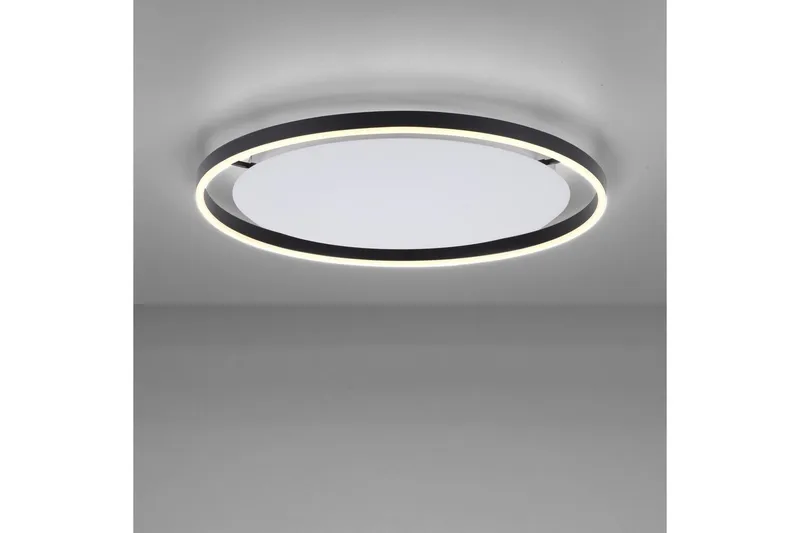 Taklampa Ritus - 58,5x5,3x58,5 cm, Antracit - Belysning & el - Inomhusbelysning & lampor - Sovrumslampa - Taklampa sovrum