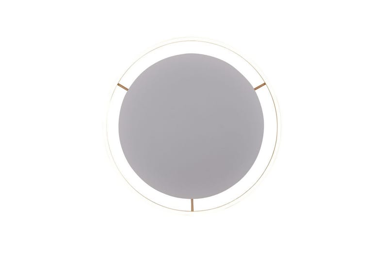 Taklampa Ritus - 58,5x5,3x58,5 cm, Matt mässing - Belysning & el - Inomhusbelysning & lampor - Sovrumslampa - Taklampa sovrum