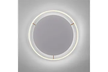 Taklampa Ritus - 58,5x5,3x58,5 cm, Matt mässing - Belysning & el - Inomhusbelysning & lampor - Sovrumslampa - Taklampa sovrum