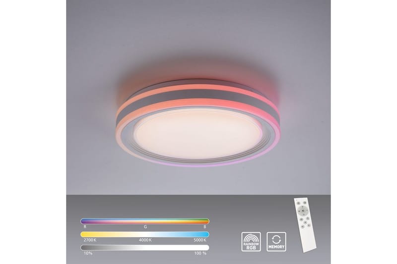 Taklampa Spheric - 40x8,5x40 cm - Belysning & el - Inomhusbelysning & lampor - Sovrumslampa - Taklampa sovrum