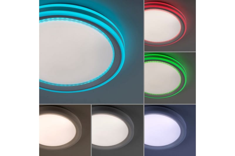 Taklampa Spheric - 48,5x8,5x48,5 cm - Belysning & el - Inomhusbelysning & lampor - Sovrumslampa - Taklampa sovrum