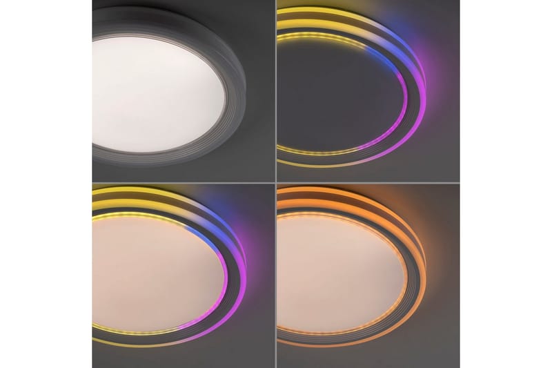 Taklampa Spheric - 48,5x8,5x48,5 cm - Belysning & el - Inomhusbelysning & lampor - Sovrumslampa - Taklampa sovrum