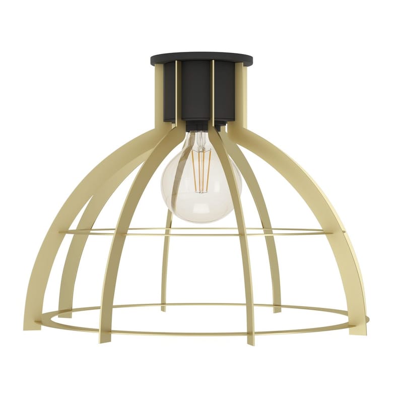 Taklampa Stillington - Svart/Guld - Belysning & el - Inomhusbelysning & lampor - Sovrumslampa - Taklampa sovrum