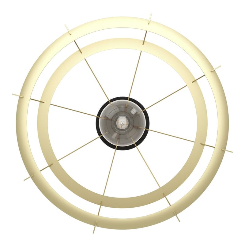 Taklampa Stillington - Svart/Guld - Belysning & el - Inomhusbelysning & lampor - Sovrumslampa - Taklampa sovrum