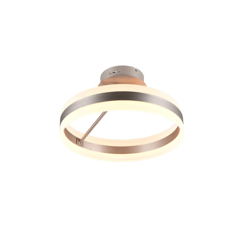 Taklampa TRIO Dios, Borstad Stål