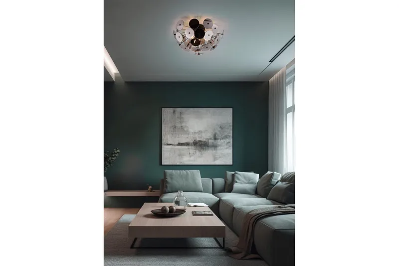 Taklampa TRIO Discalgo - Belysning & el - Inomhusbelysning & lampor - Sovrumslampa - Taklampa sovrum