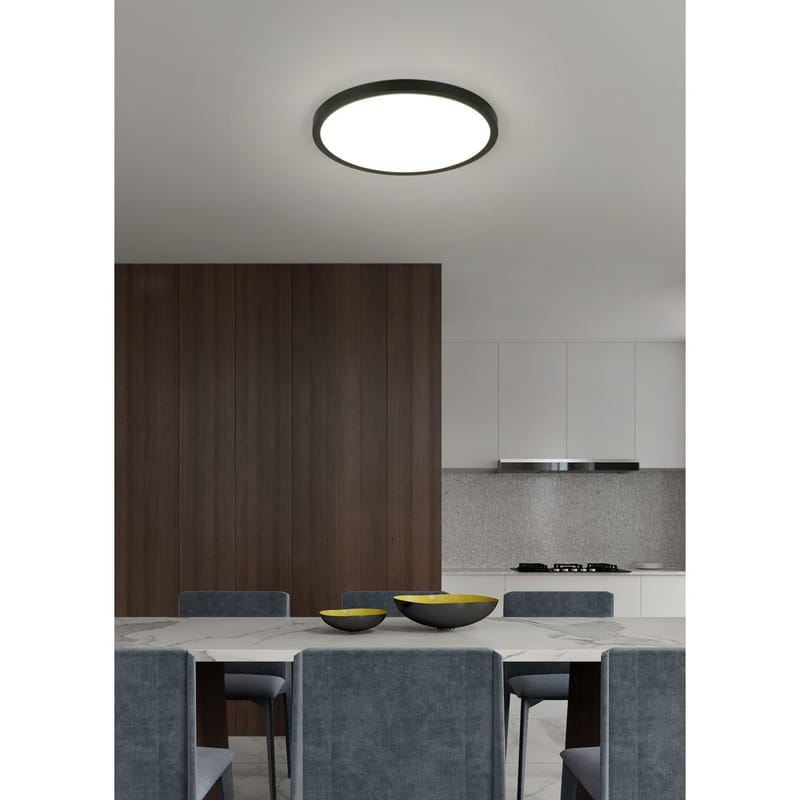 Taklampa TRIO Draco - 40 cm, Mattsvart - Belysning & el - Inomhusbelysning & lampor - Sovrumslampa - Taklampa sovrum