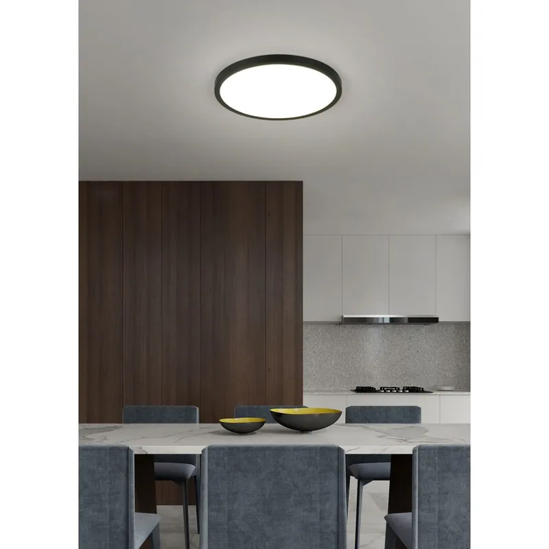 Taklampa TRIO Draco - 40 cm, Mattsvart - Belysning & el - Inomhusbelysning & lampor - Sovrumslampa - Taklampa sovrum