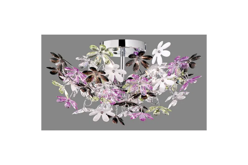 Taklampa TRIO Flower, undefined