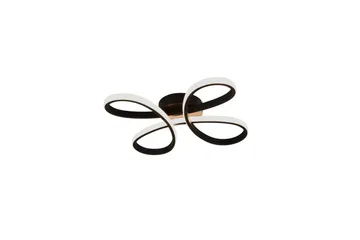 Taklampa TRIO Fly 40 cm, Mattsvart - 40 cm, Mattsvart - Belysning & el - Inomhusbelysning & lampor - Sovrumslampa - Taklampa sovrum