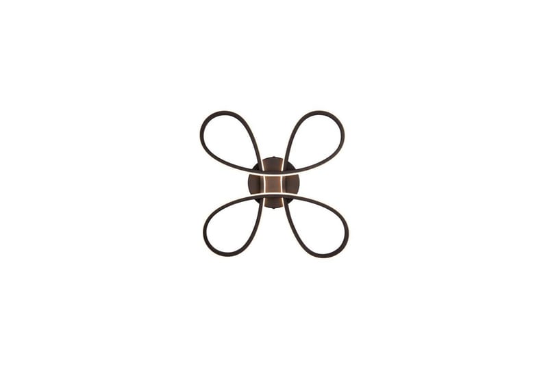 Taklampa TRIO Fly 40 cm, Mattsvart - 40 cm, Mattsvart - Belysning & el - Inomhusbelysning & lampor - Sovrumslampa - Taklampa sovrum