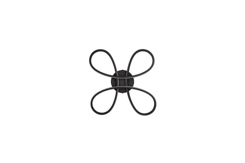 Taklampa TRIO Fly 40 cm, Mattsvart - 40 cm, Mattsvart - Belysning & el - Inomhusbelysning & lampor - Sovrumslampa - Taklampa sovrum