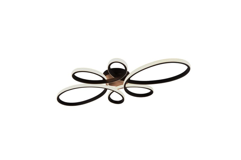 Taklampa TRIO Fly 83 cm, Mattsvart - 83 cm, Mattsvart - Belysning & el - Inomhusbelysning & lampor - Sovrumslampa - Taklampa sovrum