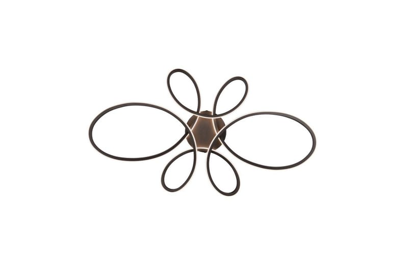 Taklampa TRIO Fly 83 cm, Mattsvart - 83 cm, Mattsvart - Belysning & el - Inomhusbelysning & lampor - Sovrumslampa - Taklampa sovrum