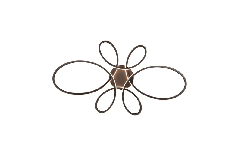 Taklampa TRIO Fly 83 cm, Mattsvart - 83 cm, Mattsvart - Belysning & el - Inomhusbelysning & lampor - Sovrumslampa - Taklampa sovrum