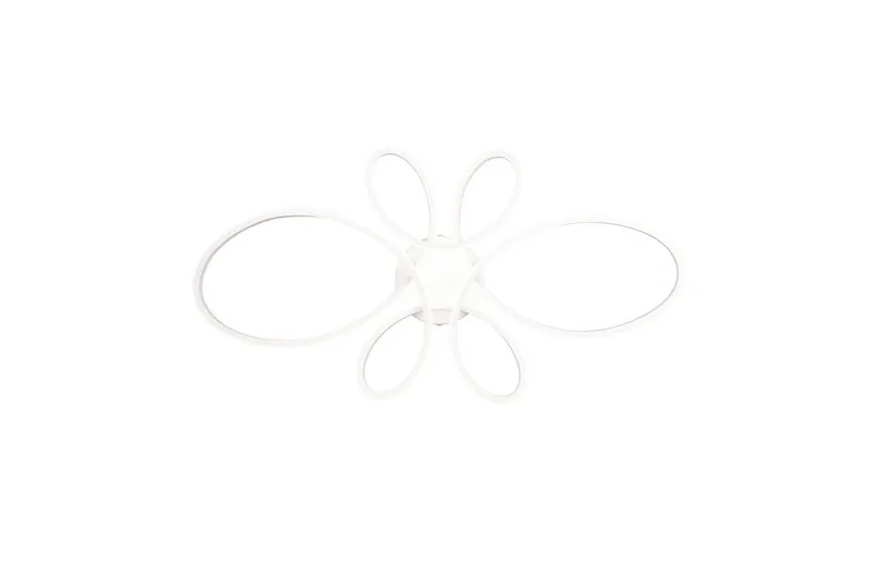 Taklampa TRIO Fly 83 cm, Mattvit - 83 cm, Mattvit - Belysning & el - Inomhusbelysning & lampor - Sovrumslampa - Taklampa sovrum