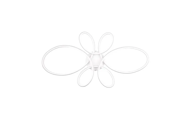 Taklampa TRIO Fly 83 cm, Mattvit - 83 cm, Mattvit - Belysning & el - Inomhusbelysning & lampor - Sovrumslampa - Taklampa sovrum