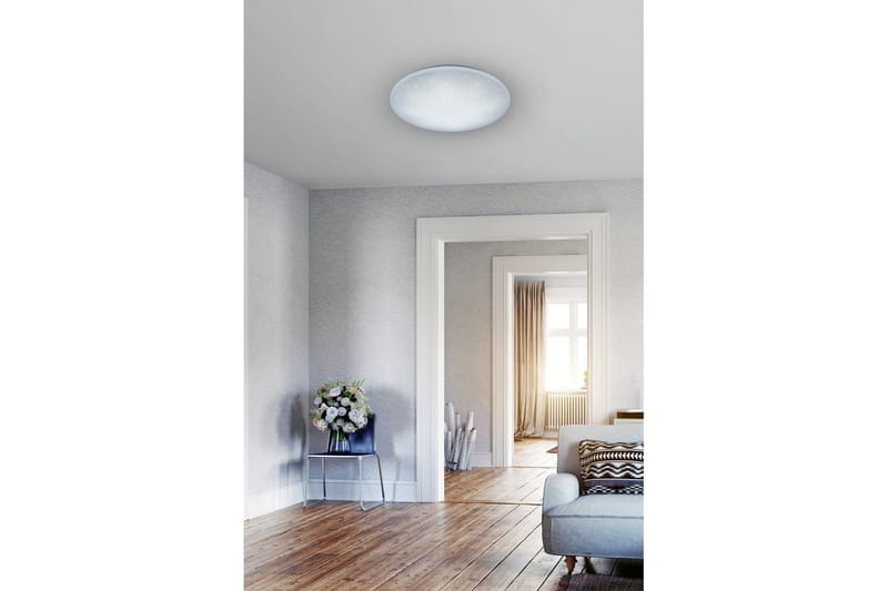 Taklampa TRIO Lukida Vit starlight - Vit starlight - Belysning & el - Inomhusbelysning & lampor - Sovrumslampa - Taklampa sovrum