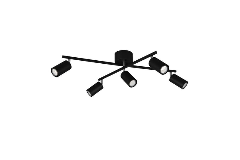 Taklampa TRIO Marlina Mattsvart - Mattsvart - Belysning & el - Inomhusbelysning & lampor - Sovrumslampa - Taklampa sovrum