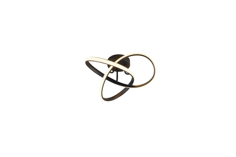 Taklampa TRIO Meo Mattsvart, Mattsvart