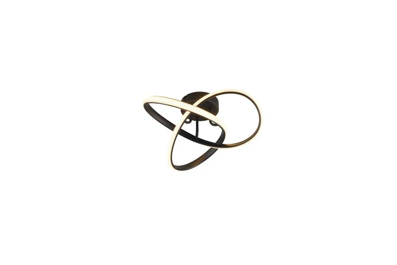 Taklampa TRIO Meo Mattsvart - Mattsvart - Belysning & el - Inomhusbelysning & lampor - Sovrumslampa - Taklampa sovrum