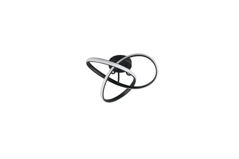 Taklampa TRIO Meo Mattsvart - Mattsvart - Belysning & el - Inomhusbelysning & lampor - Sovrumslampa - Taklampa sovrum