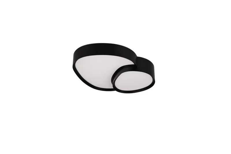 Taklampa TRIO Rise 43 cm, Mattsvart - 43 cm, Mattsvart - Belysning & el - Inomhusbelysning & lampor - Sovrumslampa - Taklampa sovrum