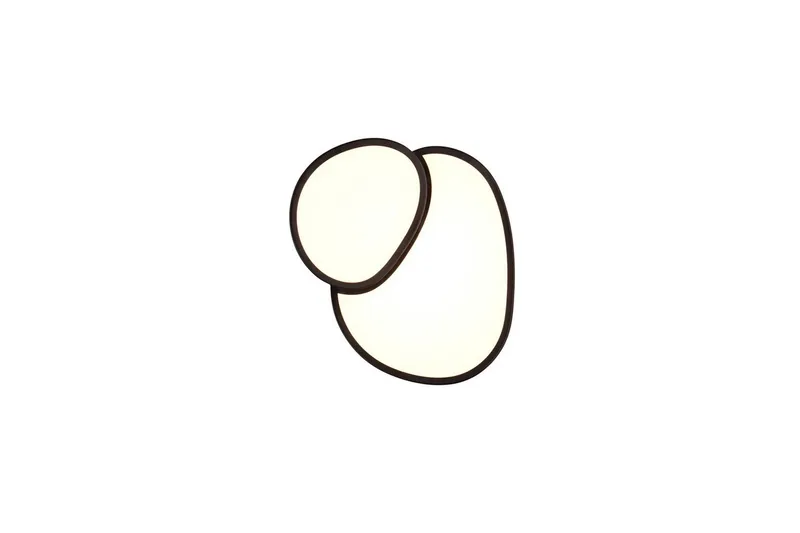 Taklampa TRIO Rise 43 cm, Mattsvart - 43 cm, Mattsvart - Belysning & el - Inomhusbelysning & lampor - Sovrumslampa - Taklampa sovrum