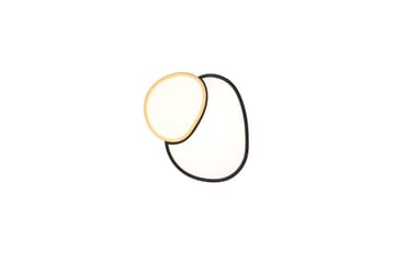 Taklampa TRIO Rise 43 cm, Svart/guld - 43 cm, Svart/guld - Belysning & el - Inomhusbelysning & lampor - Sovrumslampa - Taklampa sovrum
