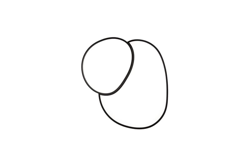 Taklampa TRIO Rise 77 cm, Mattsvart - 77 cm, Mattsvart - Belysning & el - Inomhusbelysning & lampor - Sovrumslampa - Taklampa sovrum