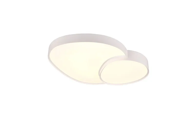 Taklampa TRIO Rise 77 cm, Mattvit, 77 cm, Mattvit