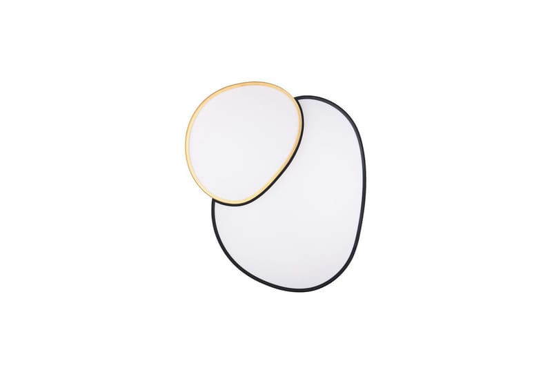 Taklampa TRIO Rise 77 cm, Svart/guld - 77 cm, Svart/guld - Belysning & el - Inomhusbelysning & lampor - Sovrumslampa - Taklampa sovrum