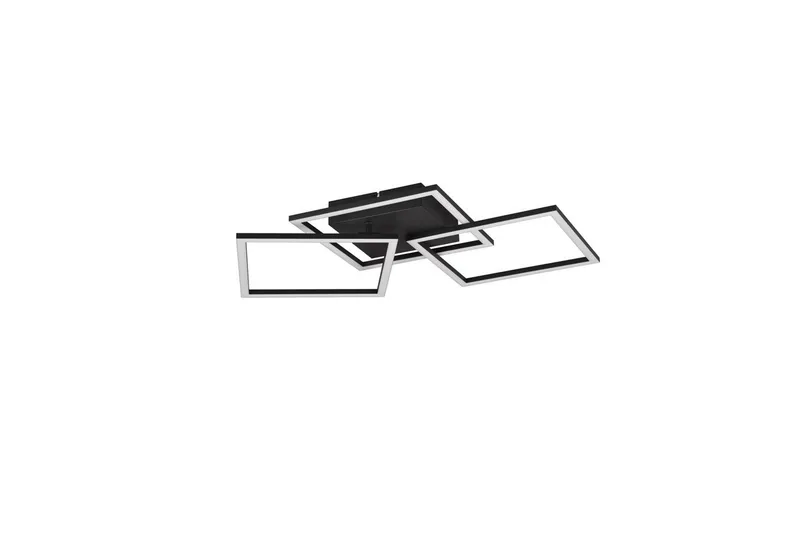 Taklampa TRIO Trail 3-del, Mattsvart - 3-del, Mattsvart - Belysning & el - Inomhusbelysning & lampor - Sovrumslampa - Taklampa sovrum