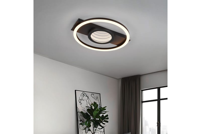 Taklampa TRIO Wheeler Fyrkant, Mattsvart - Fyrkant, Mattsvart - Belysning & el - Inomhusbelysning & lampor - Sovrumslampa - Taklampa sovrum