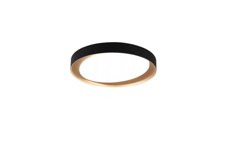 Taklampa TRIO Zeta Svart/guld, Svart/guld