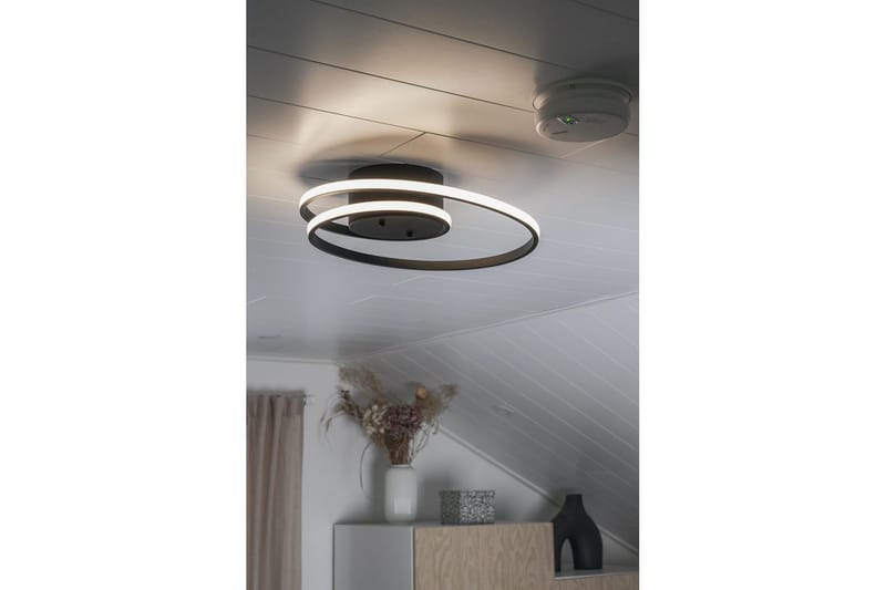 Taklampa TRIO Zibella Mattsvart - Mattsvart - Belysning & el - Inomhusbelysning & lampor - Sovrumslampa - Taklampa sovrum