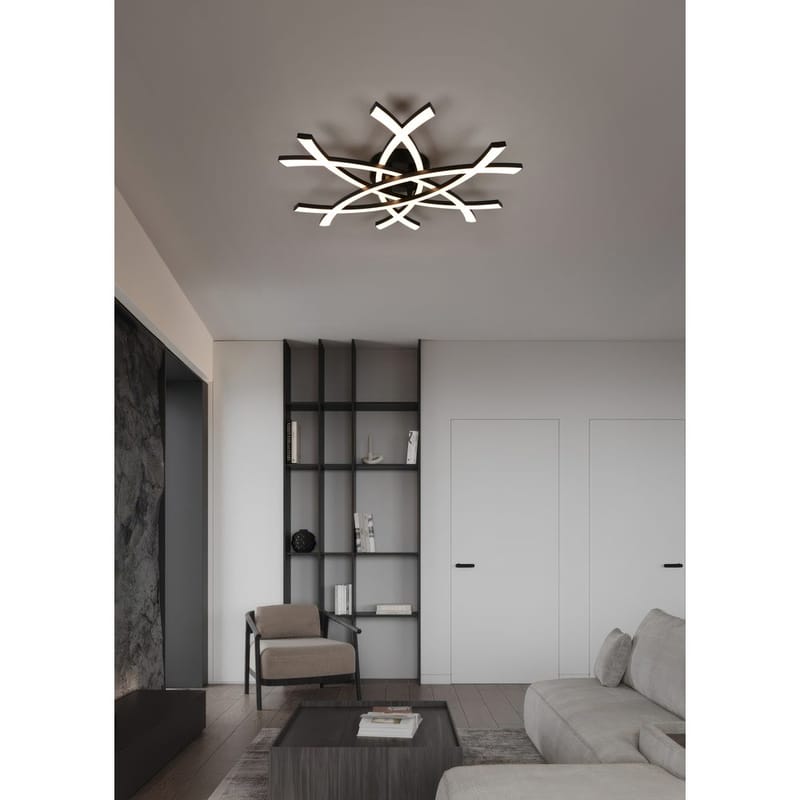 Taklampa TRIO Pollock - 62x59 cm - Belysning & el - Inomhusbelysning & lampor - Sovrumslampa - Taklampa sovrum