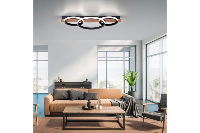 Taklampa Trooper - 30x8x68 cm - Belysning & el - Inomhusbelysning & lampor - Sovrumslampa - Taklampa sovrum