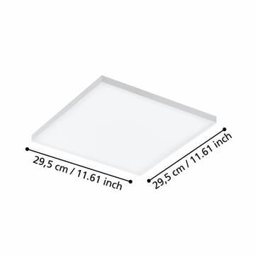 Taklampa Turcona - 300x300 mm - Belysning & el - Inomhusbelysning & lampor - Sovrumslampa - Taklampa sovrum