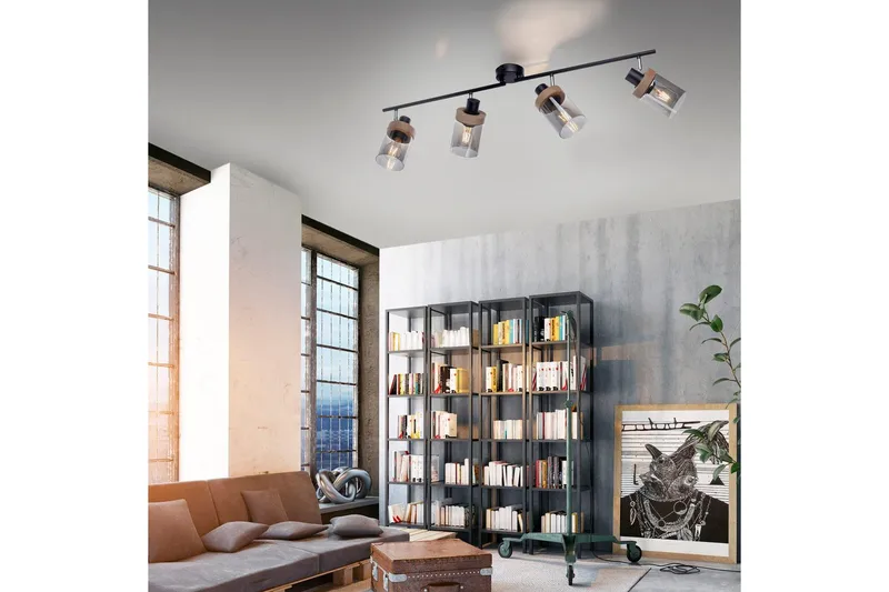 Taklampa Pasqual - 110x25x114 cm - Belysning & el - Inomhusbelysning & lampor - Sovrumslampa - Taklampa sovrum