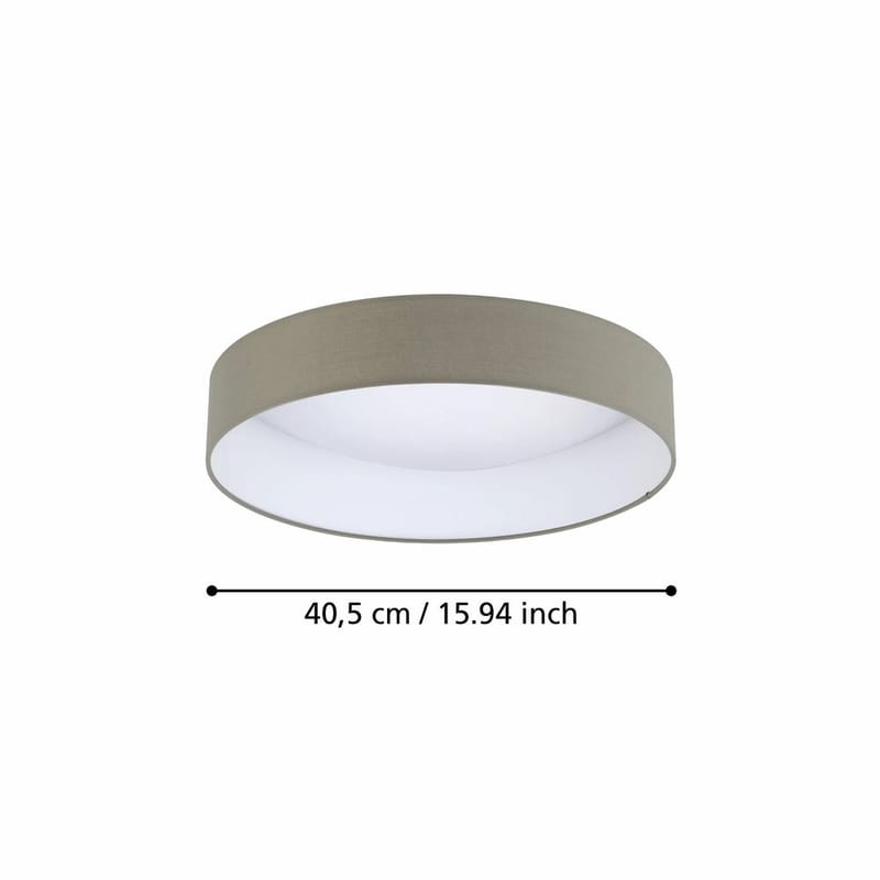 Taklampa Palomaro - 40,5 cm - Belysning & el - Inomhusbelysning & lampor - Sovrumslampa - Taklampa sovrum